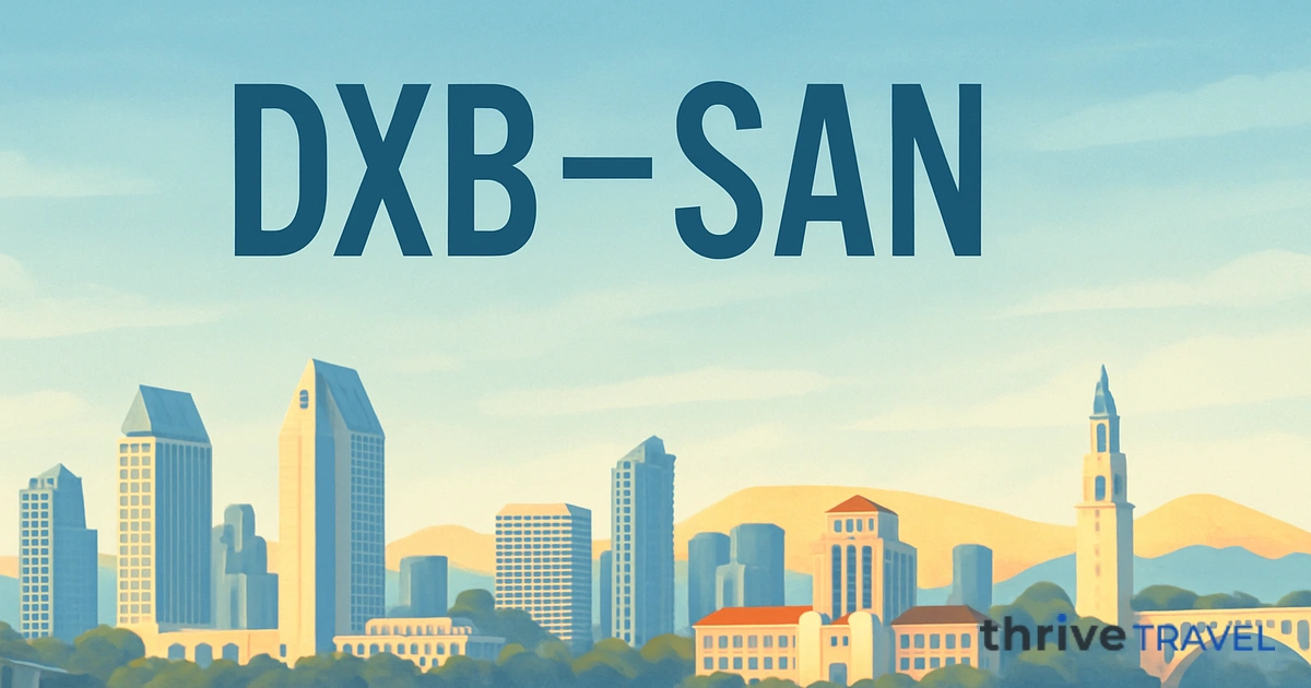 Dubai to San Diego
