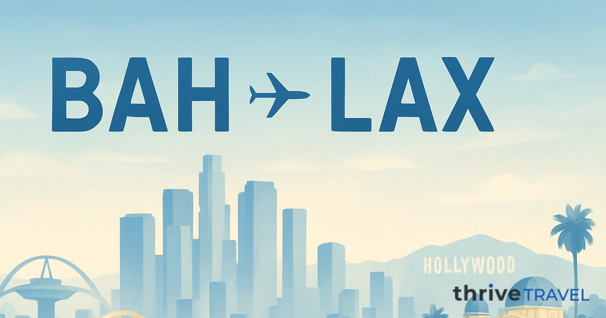 Bahrain to Los Angeles
