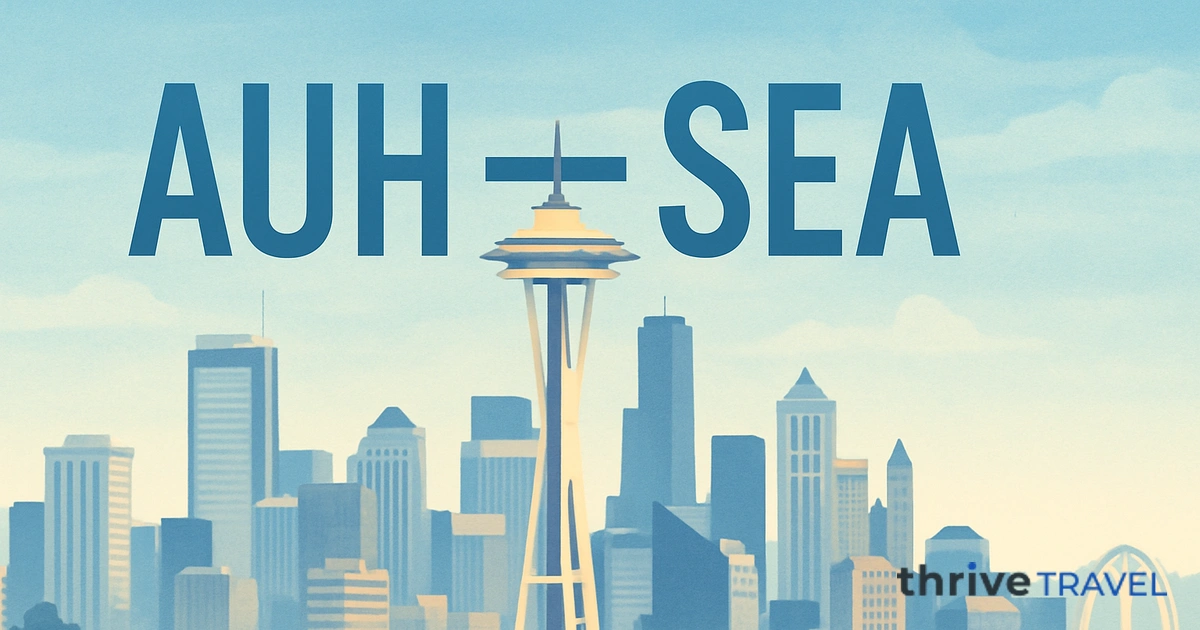 Abu Dhabi to Seattle