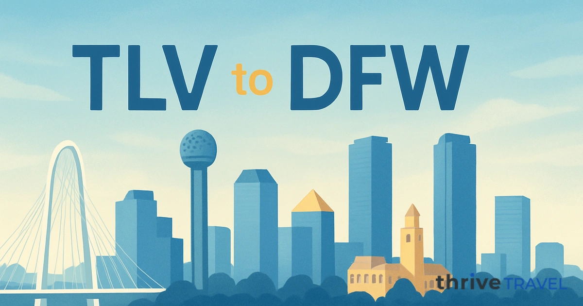 Tel Aviv to Dallas