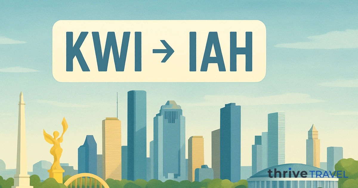 Kuwait City to Houston