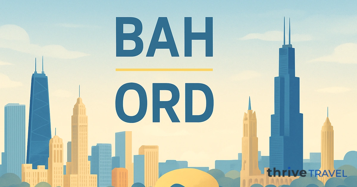 Bahrain to Chicago