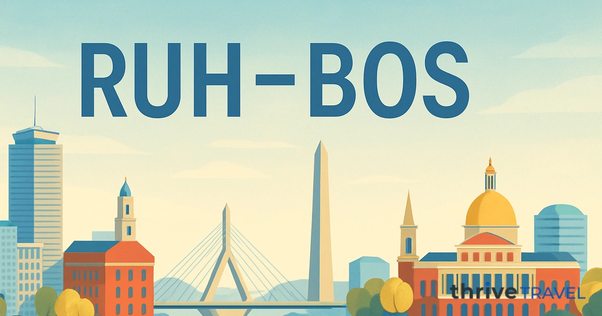 Riyadh to Boston