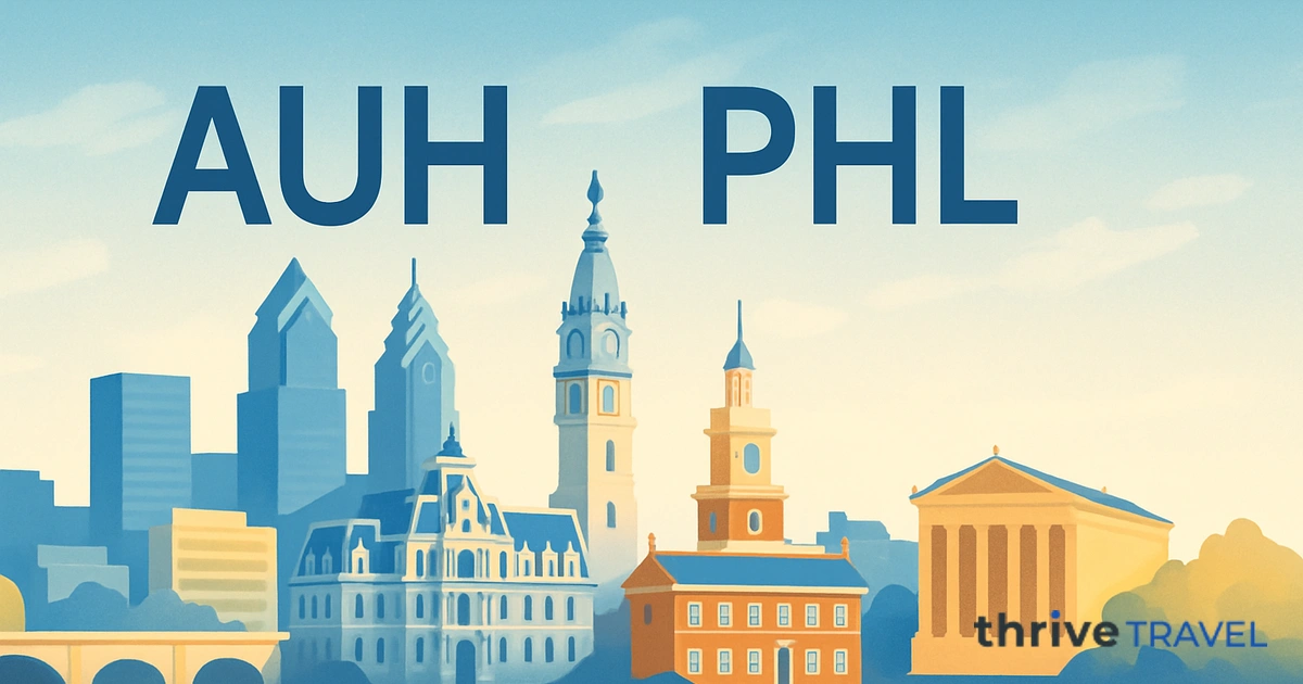 Abu Dhabi to Philadelphia
