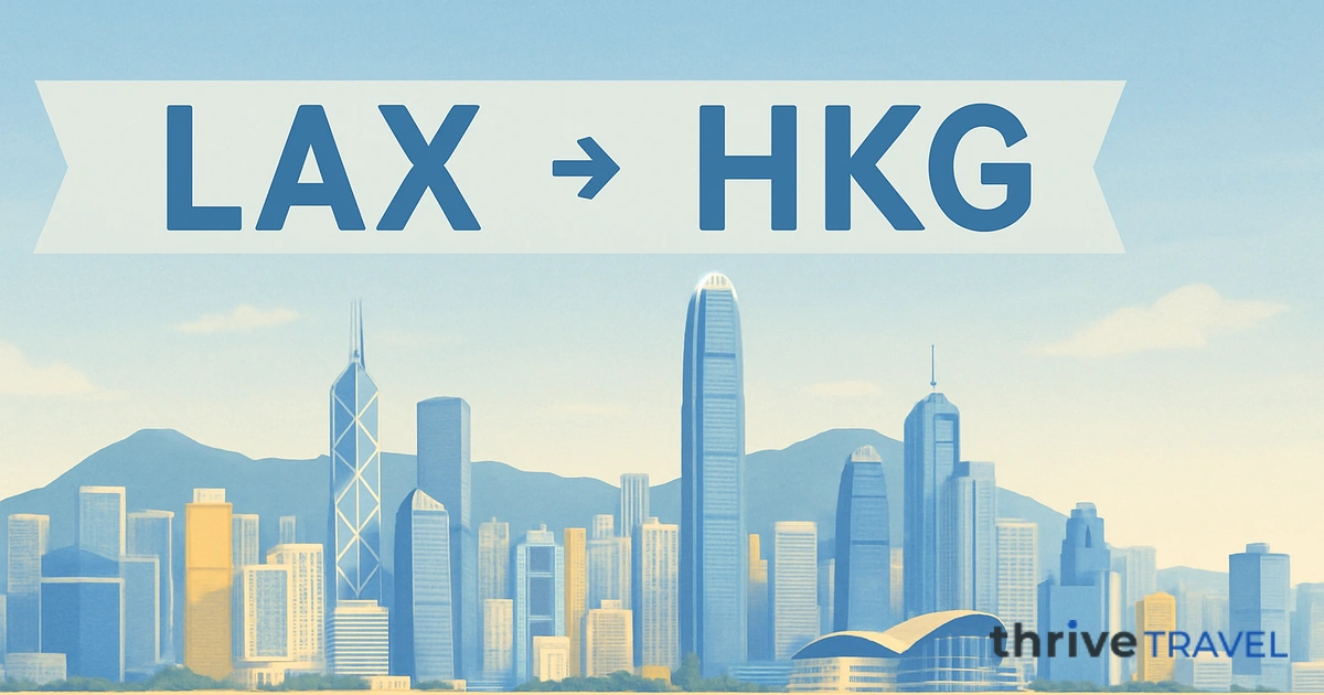 Los Angeles to Hong Kong