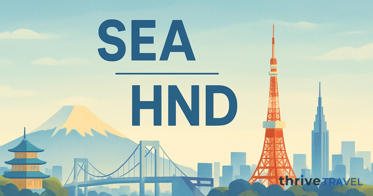 Seattle to Tokyo