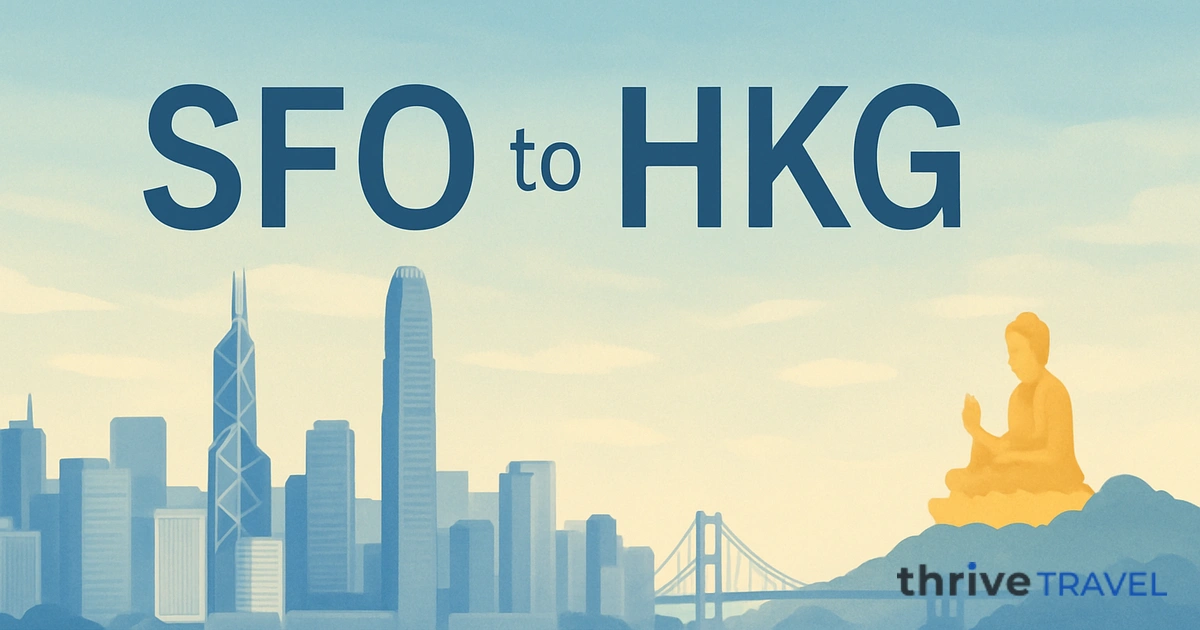 San Francisco to Hong Kong