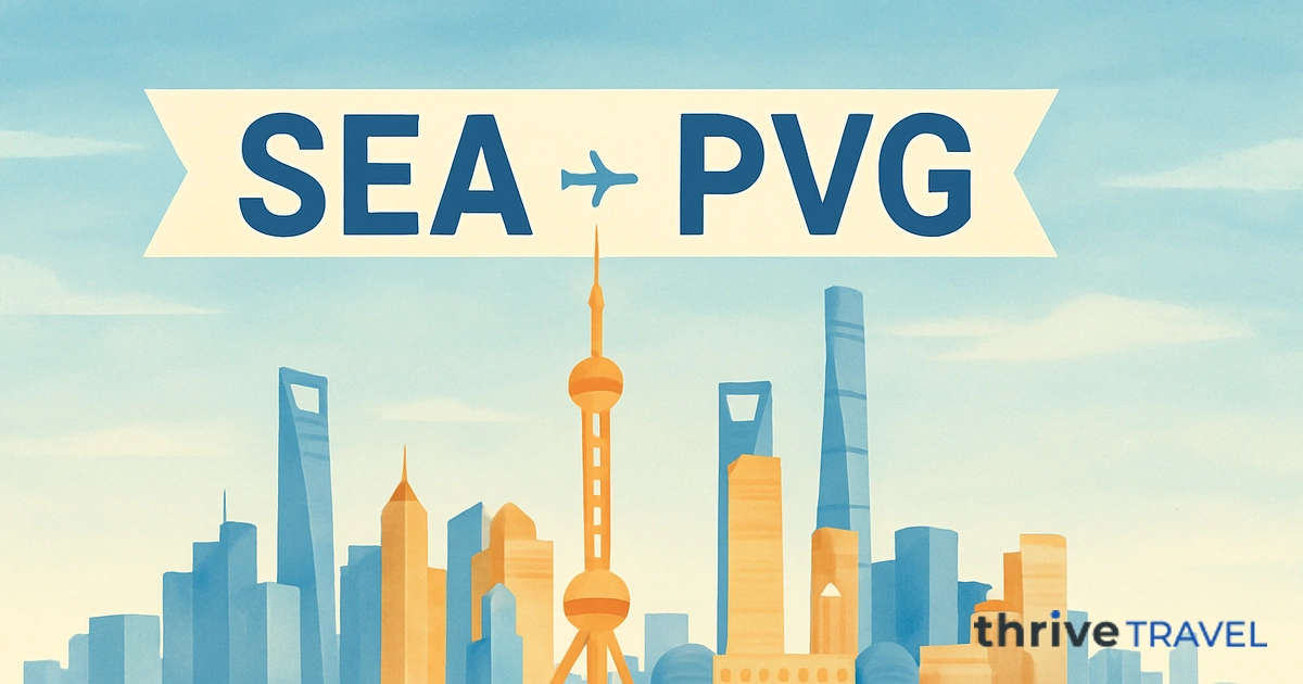 Seattle to Shanghai