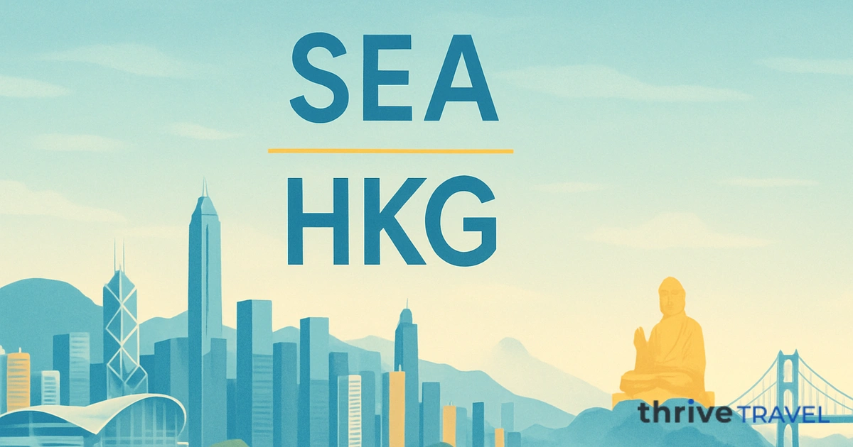 Seattle to Hong Kong