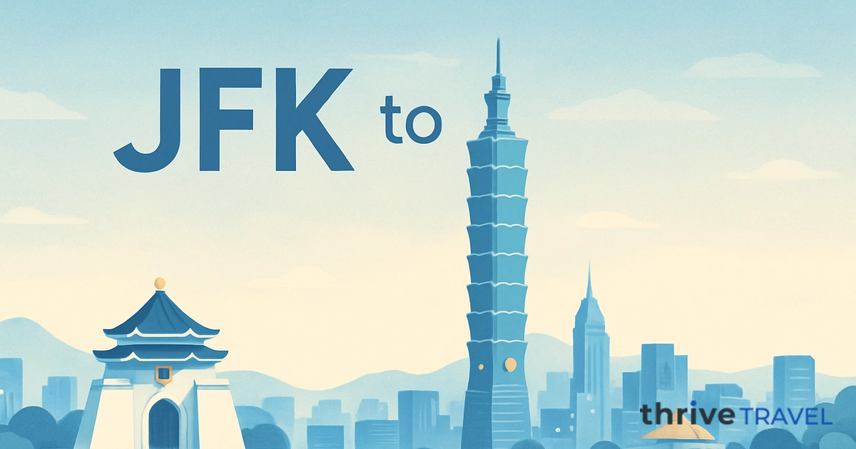 New York to Taipei