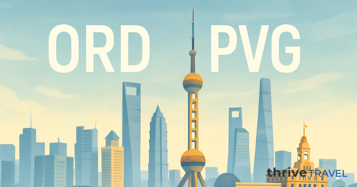 Chicago to Shanghai