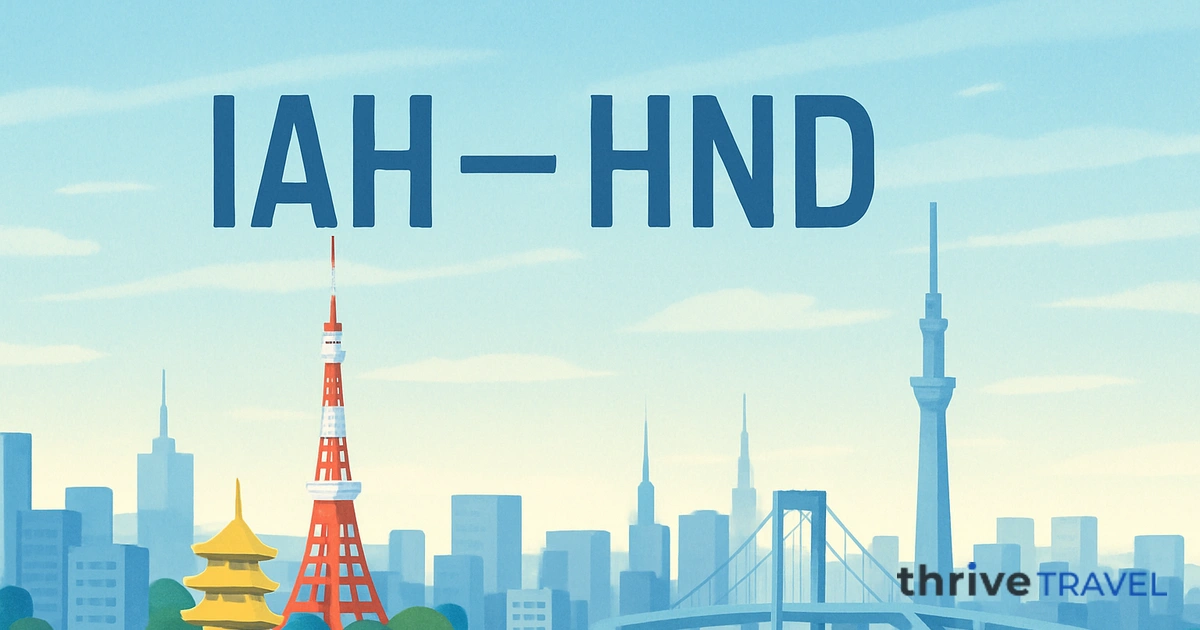 Houston to Tokyo