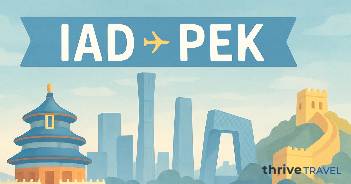Washington to Beijing