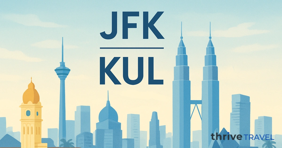 New York to Kuala Lumpur