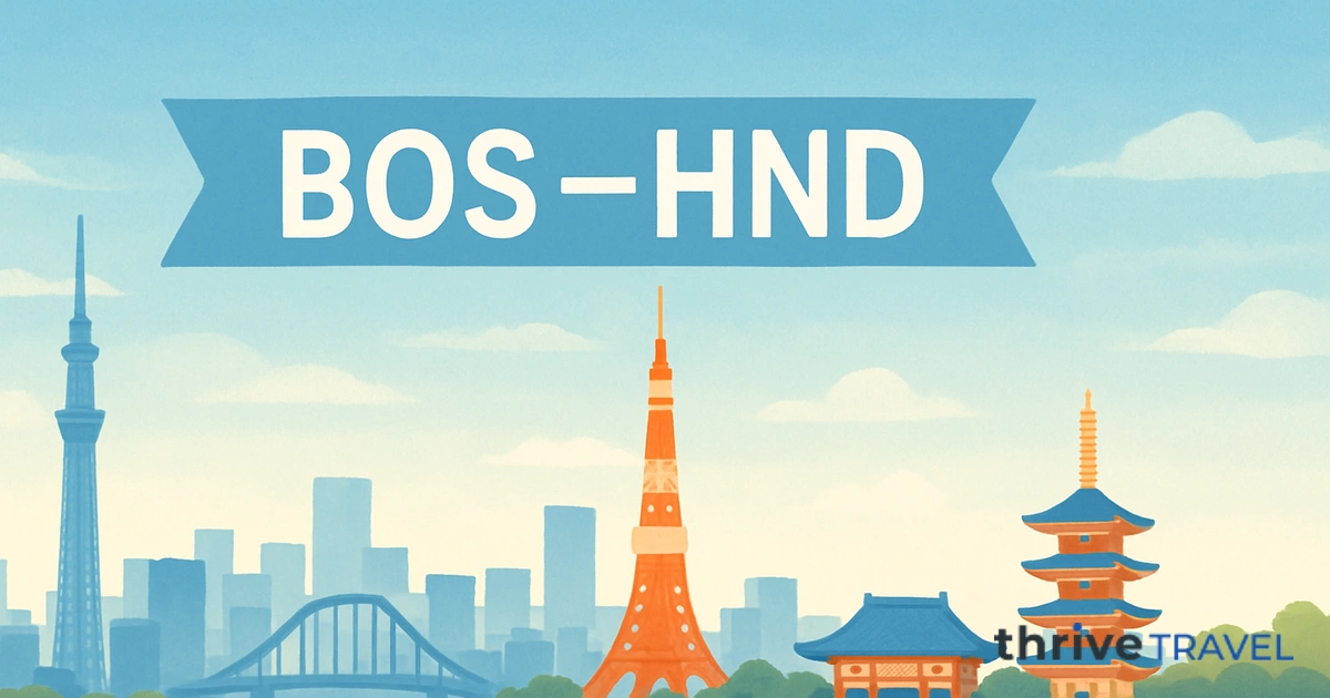 Boston to Tokyo