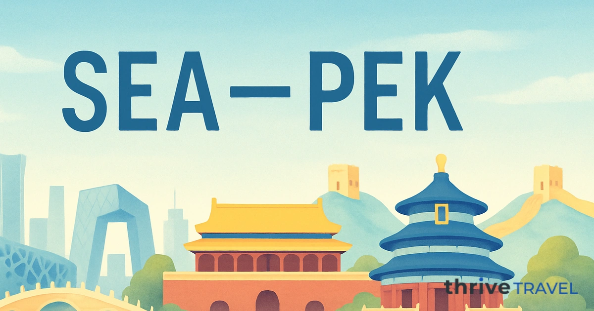 Seattle to Beijing