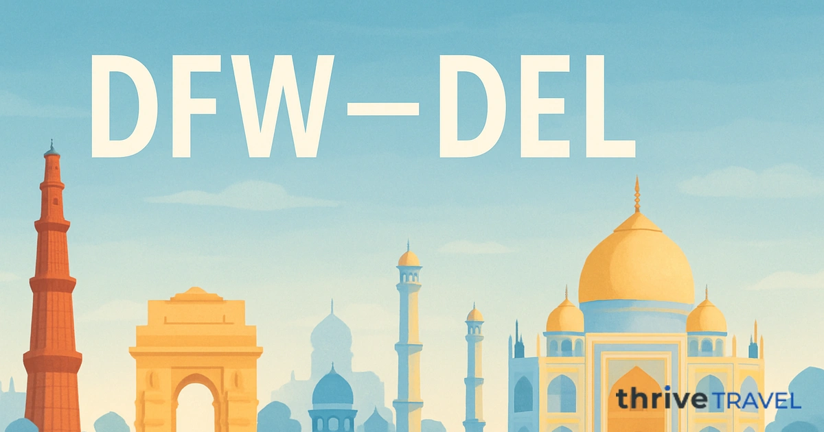Dallas to Delhi