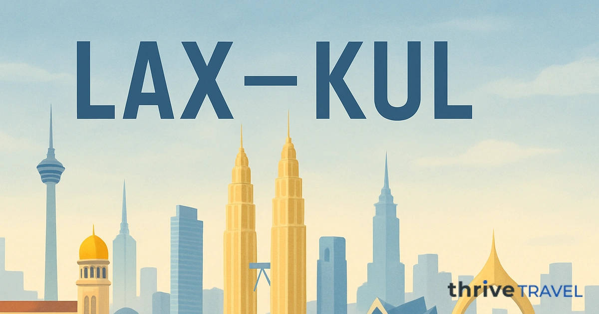 Los Angeles to Kuala Lumpur