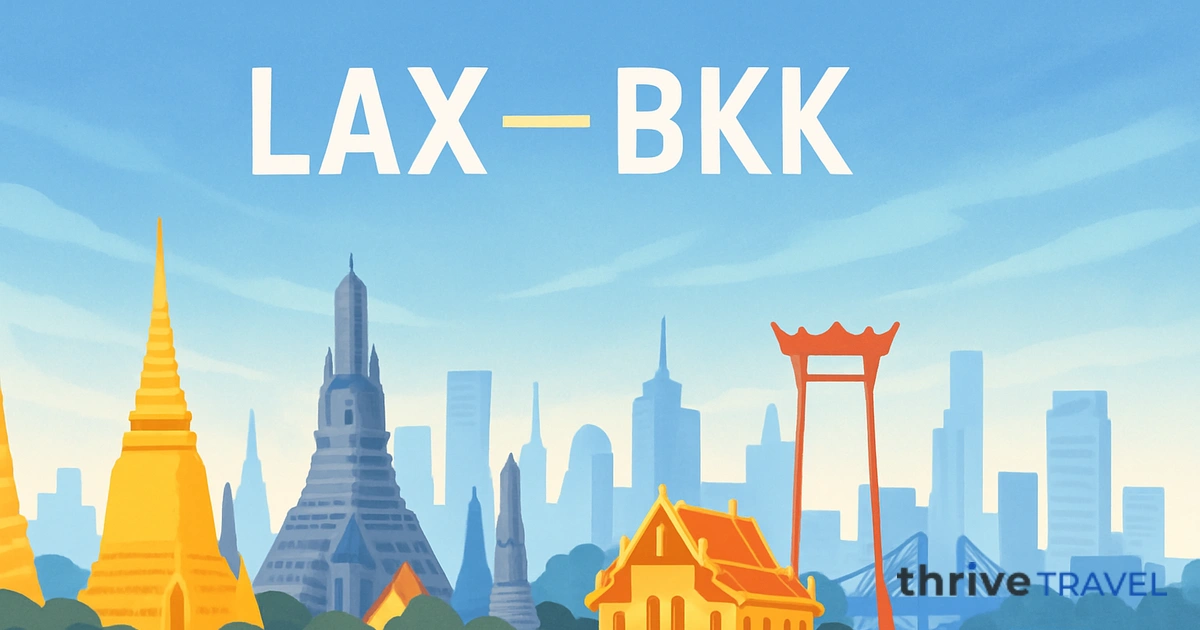 Los Angeles to Bangkok