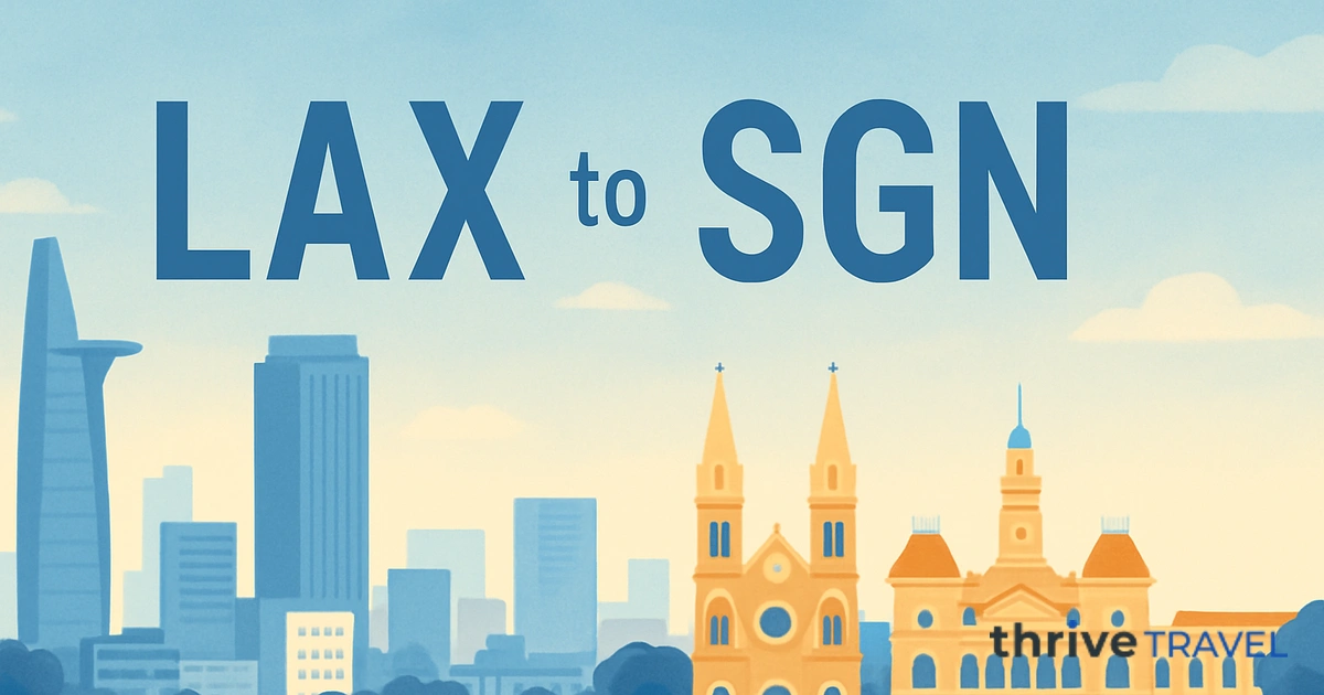 Los Angeles to Ho Chi Minh City
