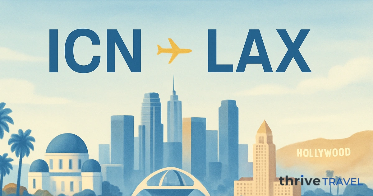 Seoul to Los Angeles