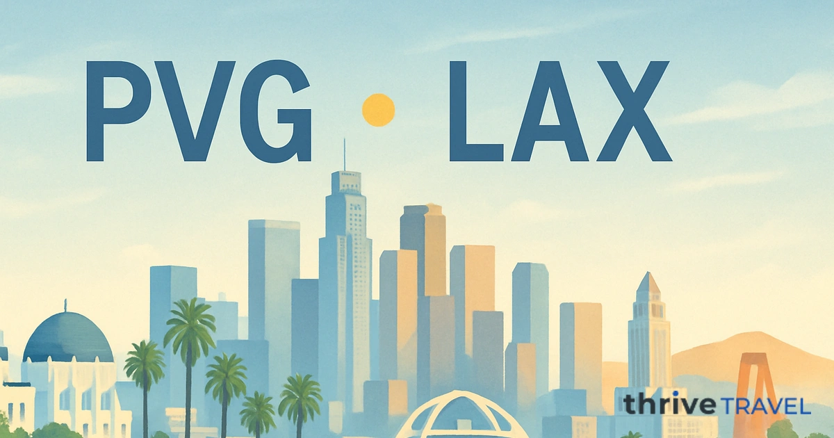 Shanghai to Los Angeles