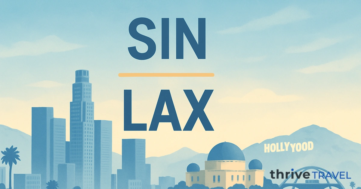 Singapore to Los Angeles