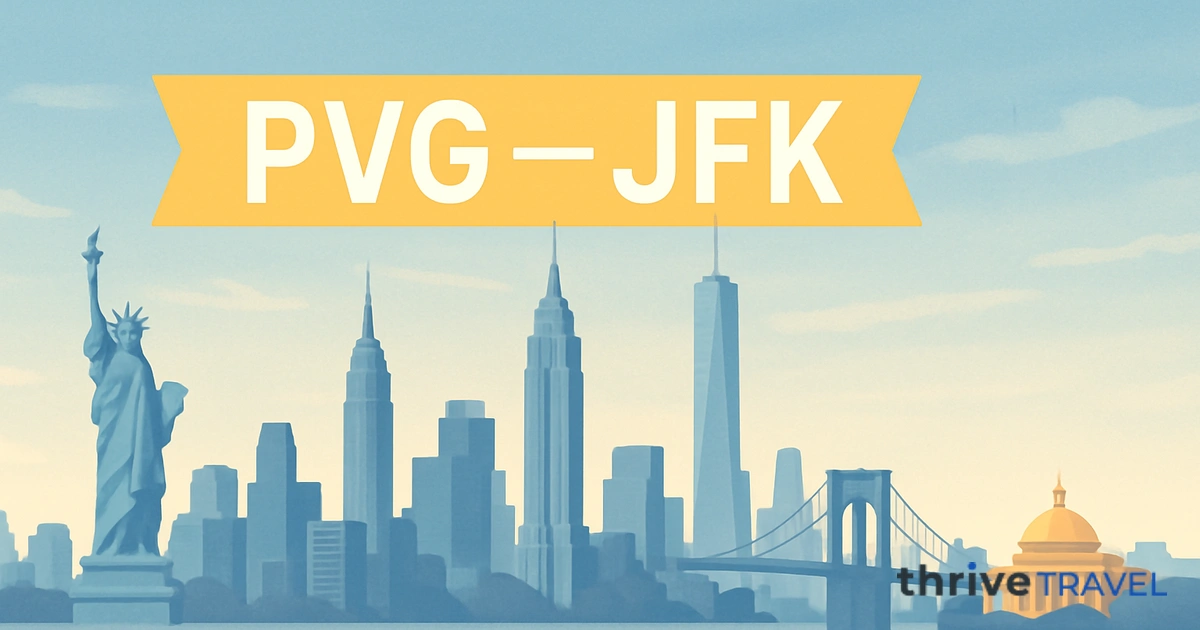 Shanghai to New York