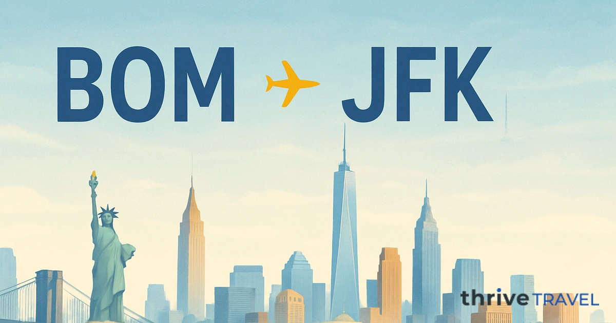 Mumbai to New York