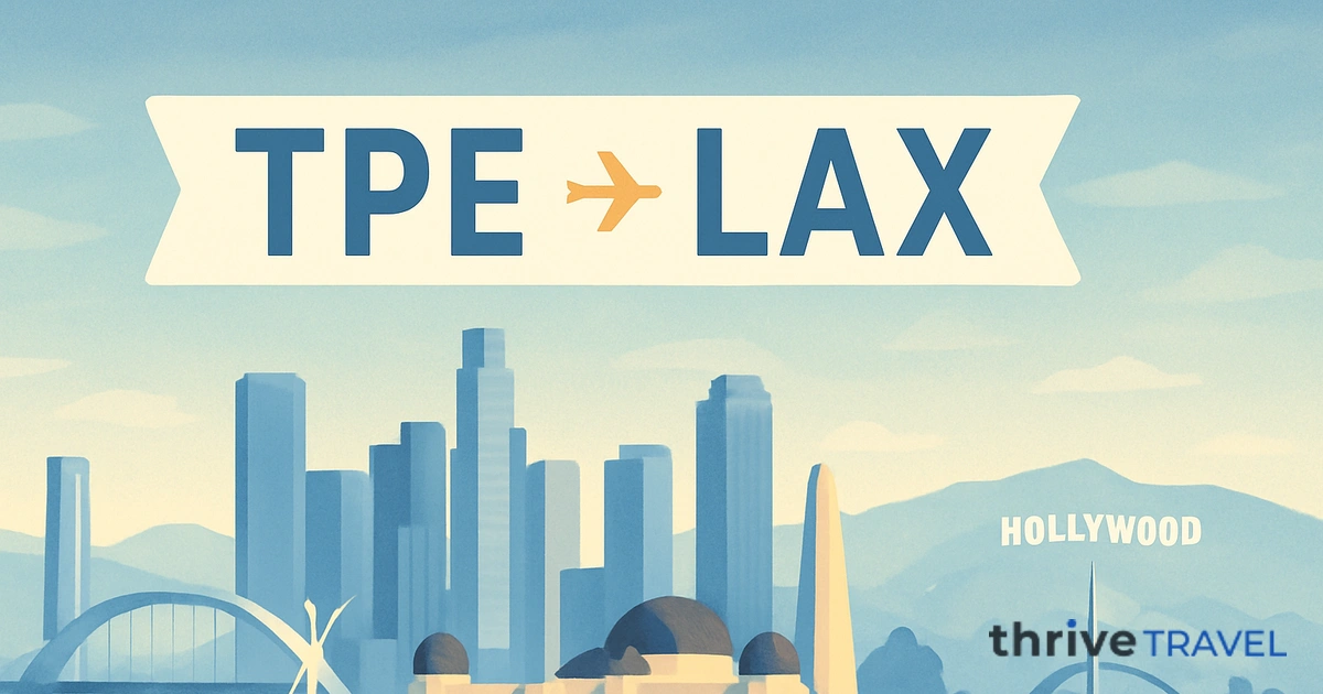Taipei to Los Angeles