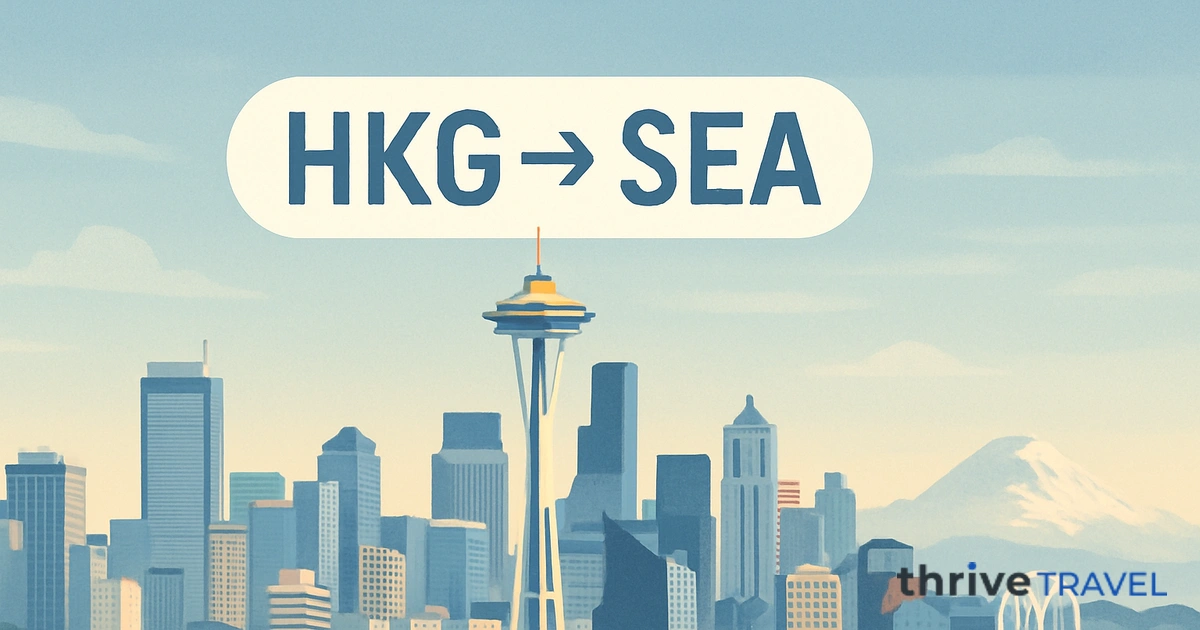 Hong Kong to Seattle