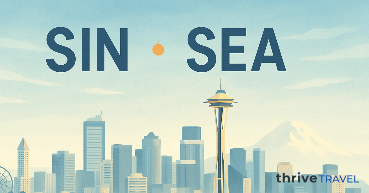 Singapore to Seattle
