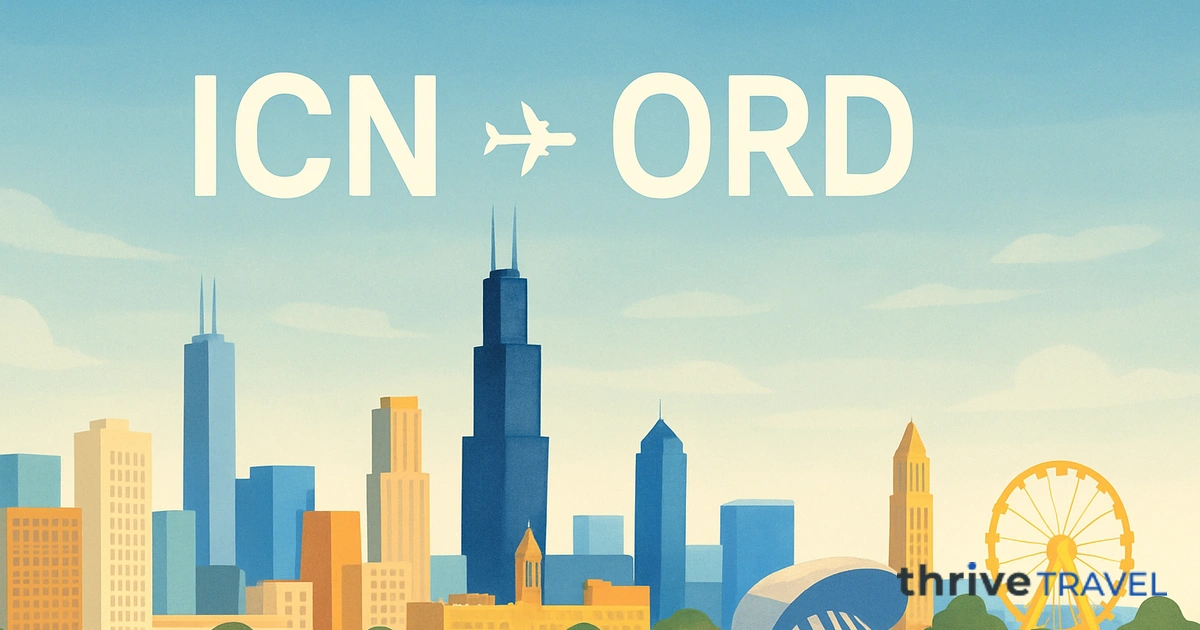 Seoul to Chicago