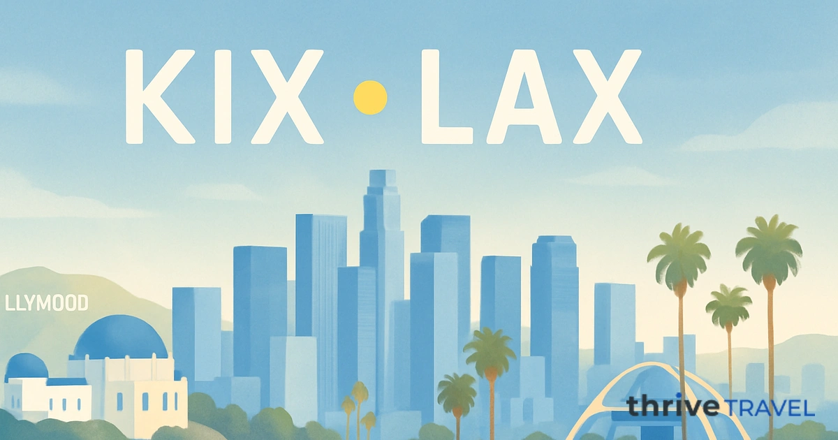 Osaka to Los Angeles