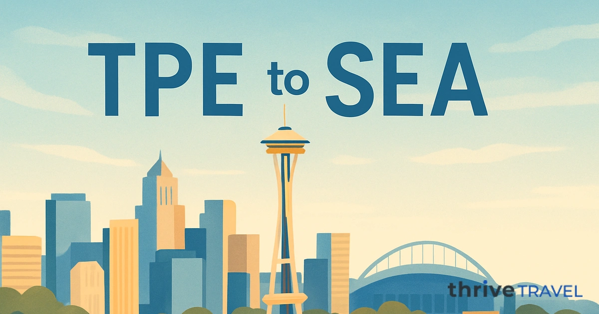 Taipei to Seattle