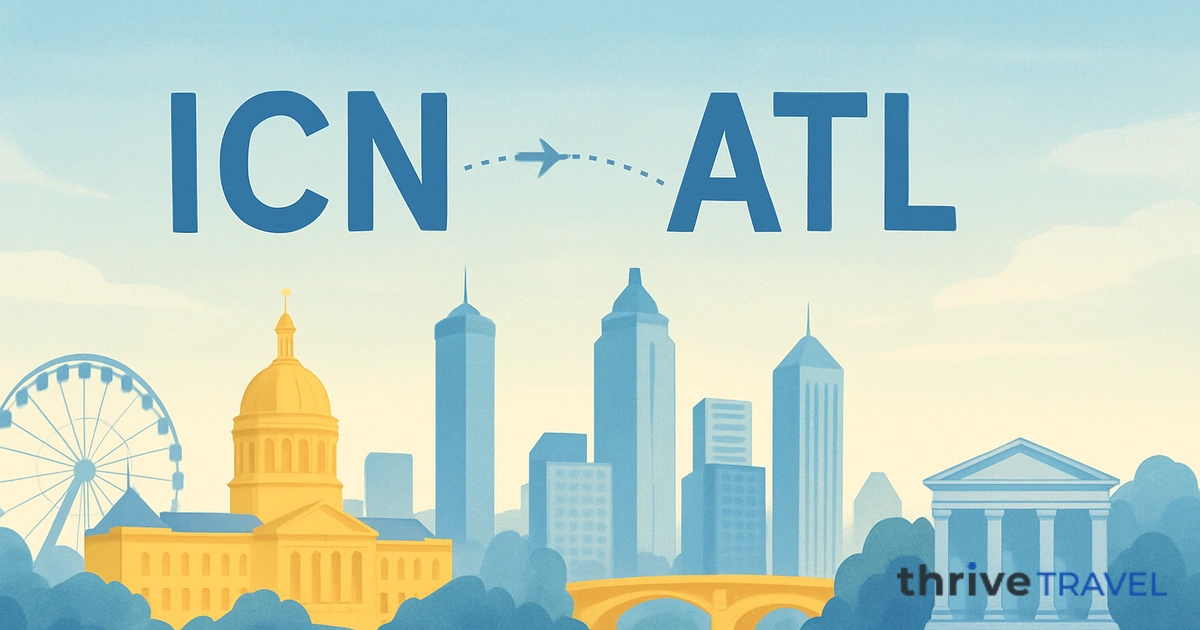 Seoul to Atlanta