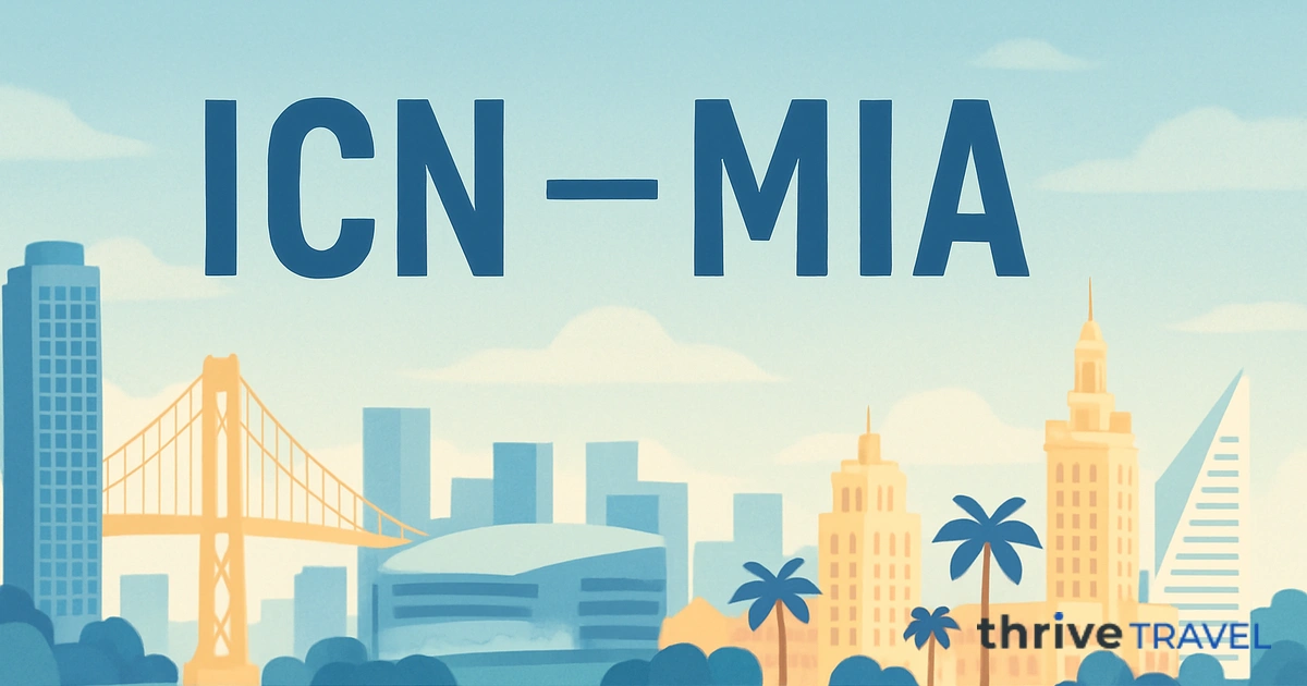 Seoul to Miami
