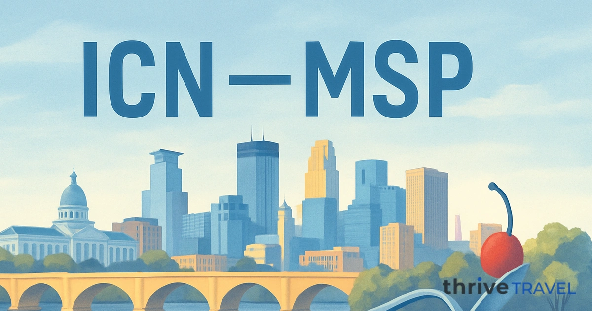 Seoul to Minneapolis