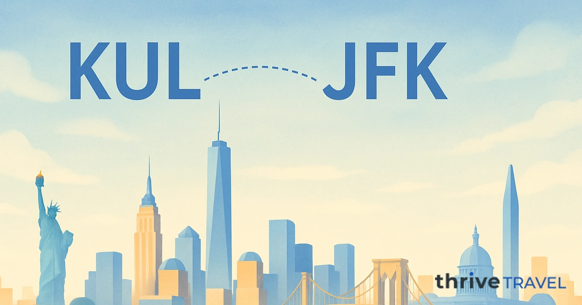 Kuala Lumpur to New York