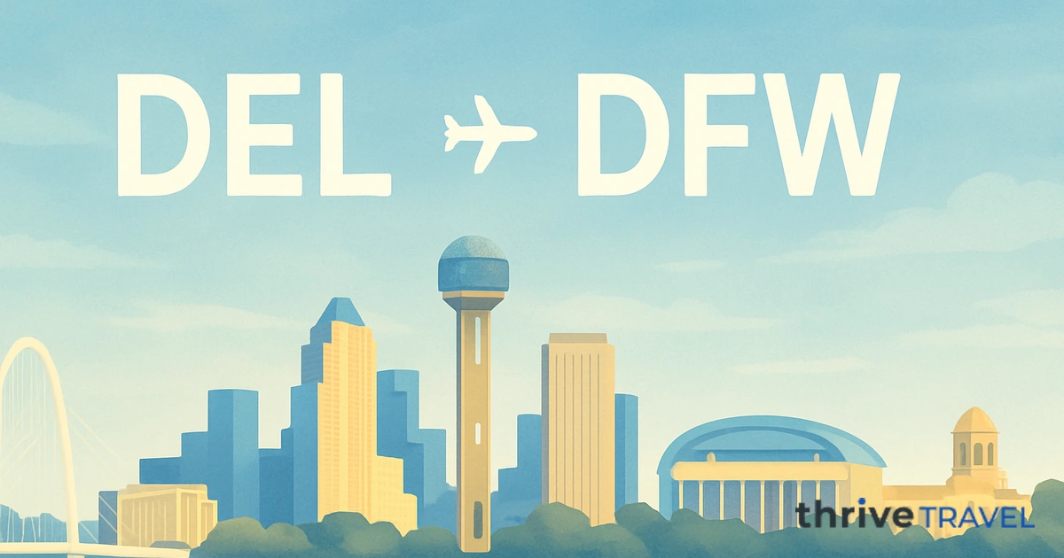 Delhi to Dallas