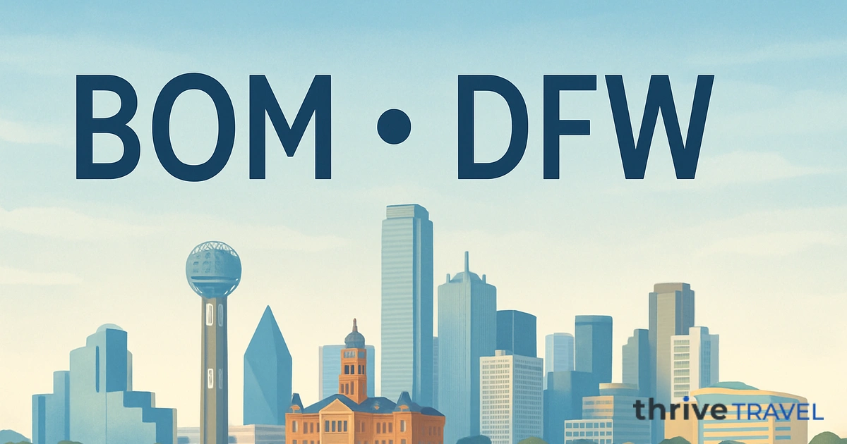 Mumbai to Dallas