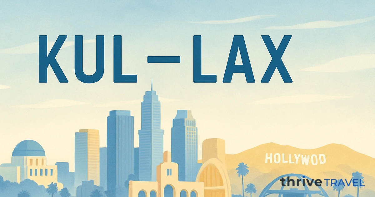 Kuala Lumpur to Los Angeles