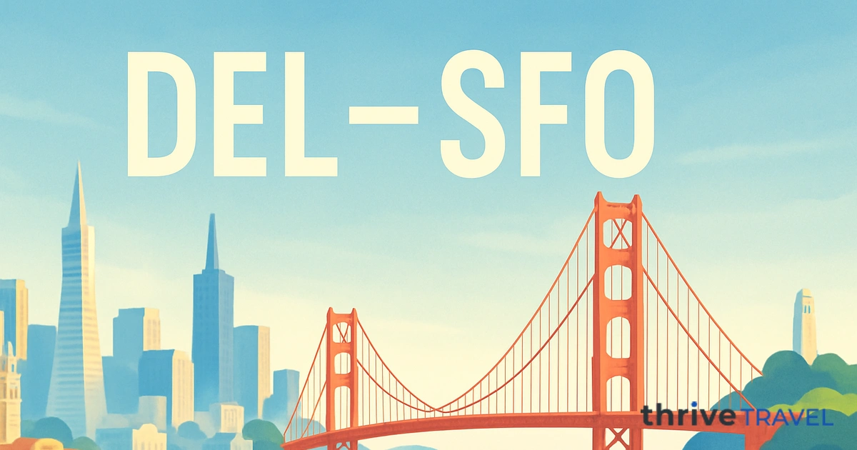 Delhi to San Francisco