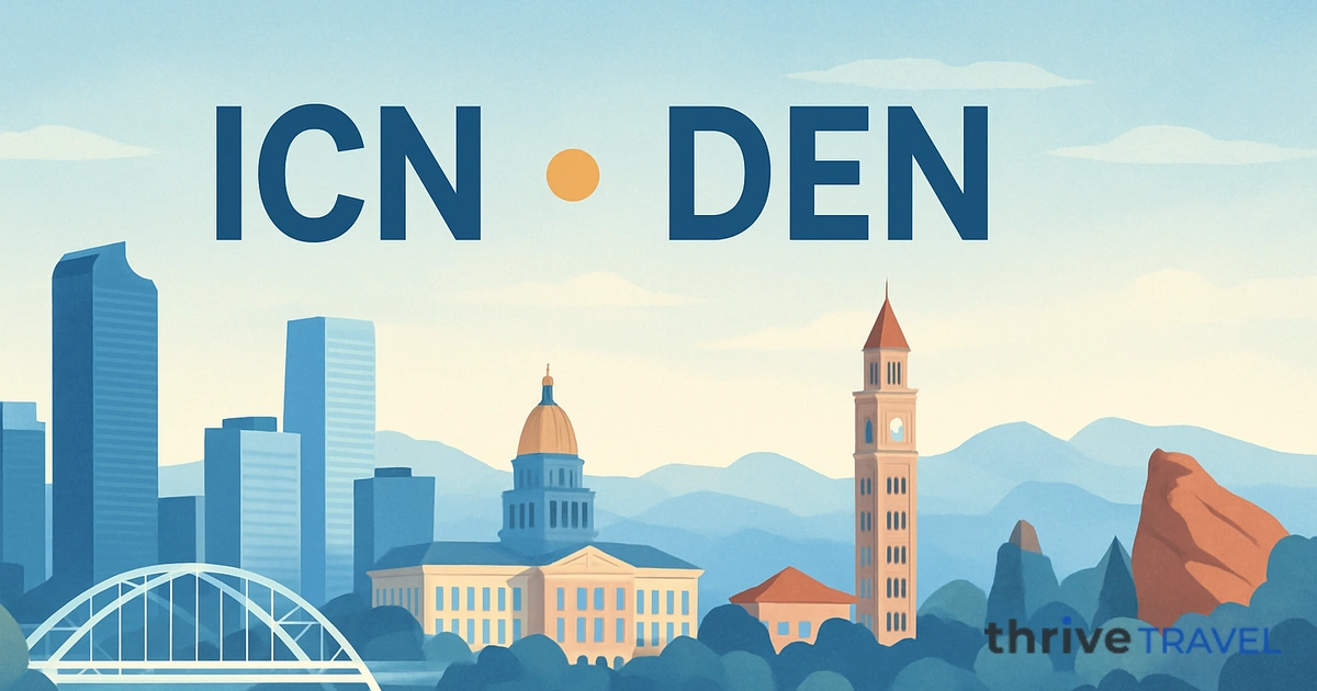 Seoul to Denver