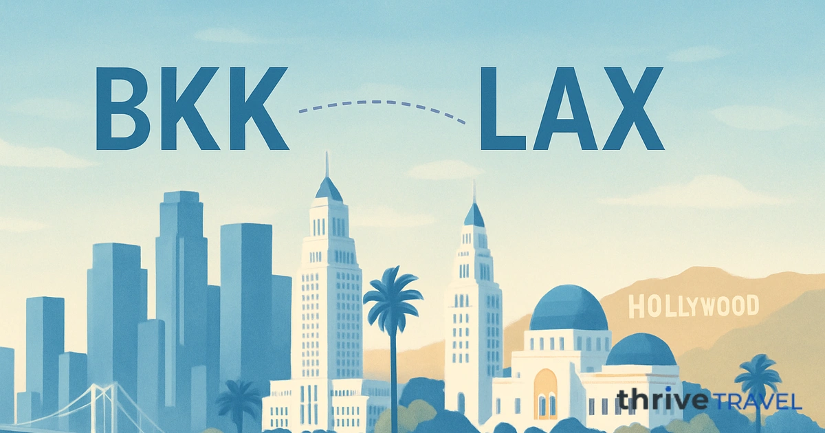 Bangkok to Los Angeles
