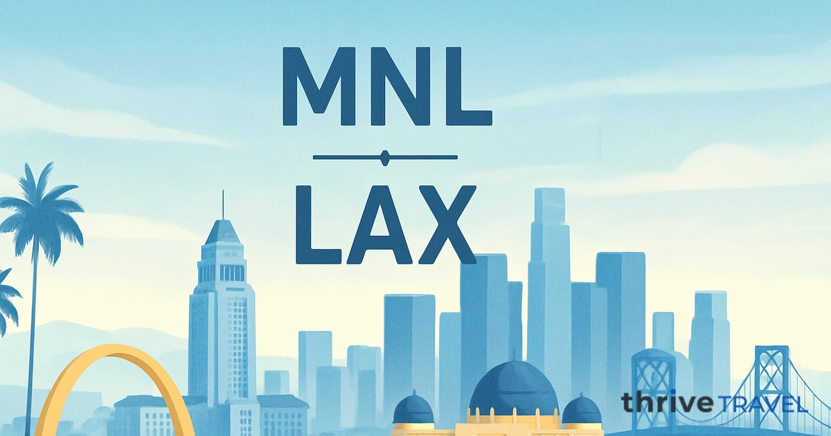 Manila to Los Angeles