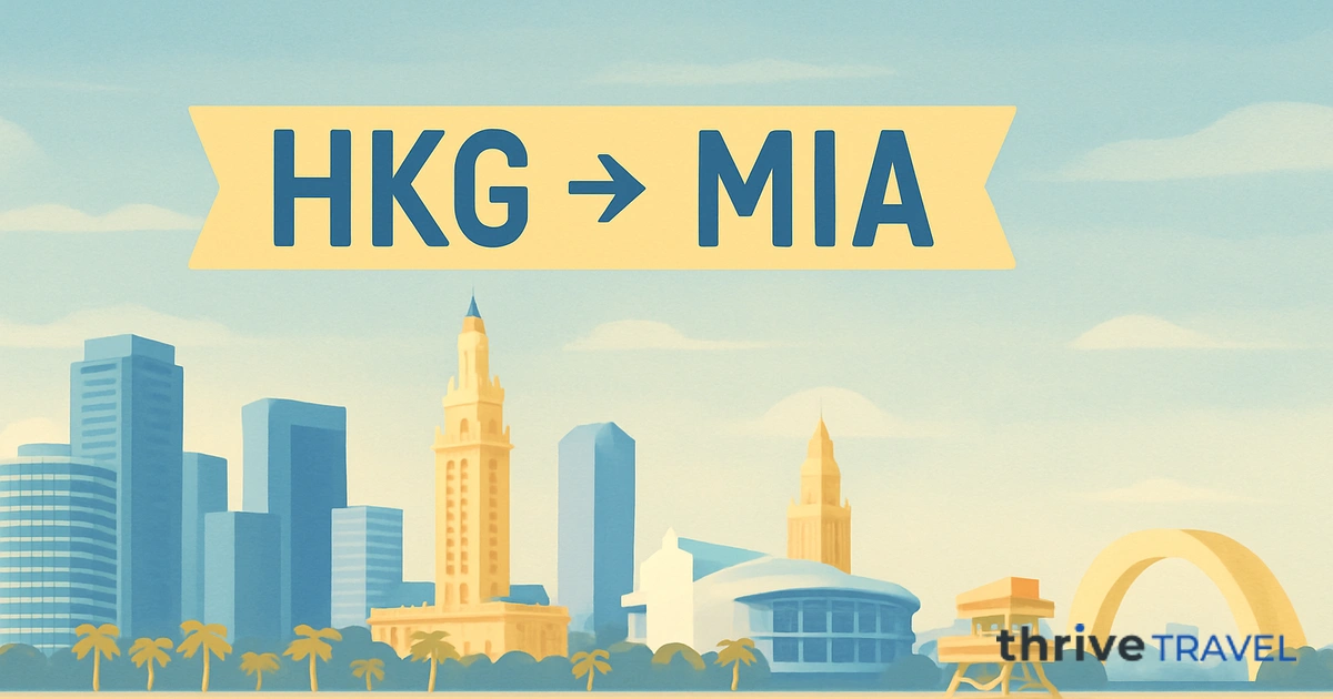 Hong Kong to Miami