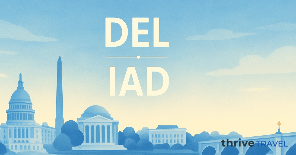 Delhi to Washington Dulles