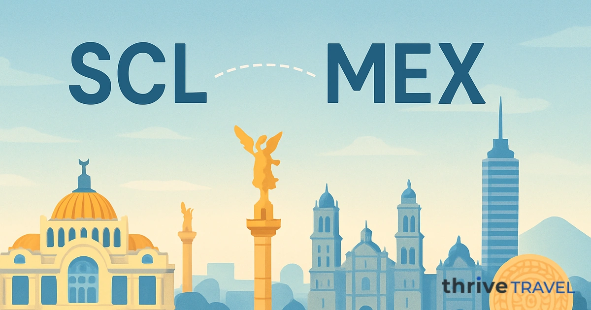 Santiago to Mexico City
