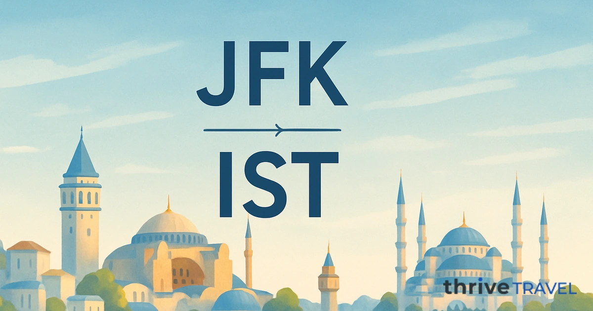 New York to Istanbul